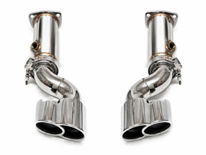 Fabspeed RACE Muffler Bypass Exhaust System. Porsche 996 Turbo (2000-2005) - 99611102775, 99611102776, 99611198775, 99611198777 - FS.POR.996T.RMBE